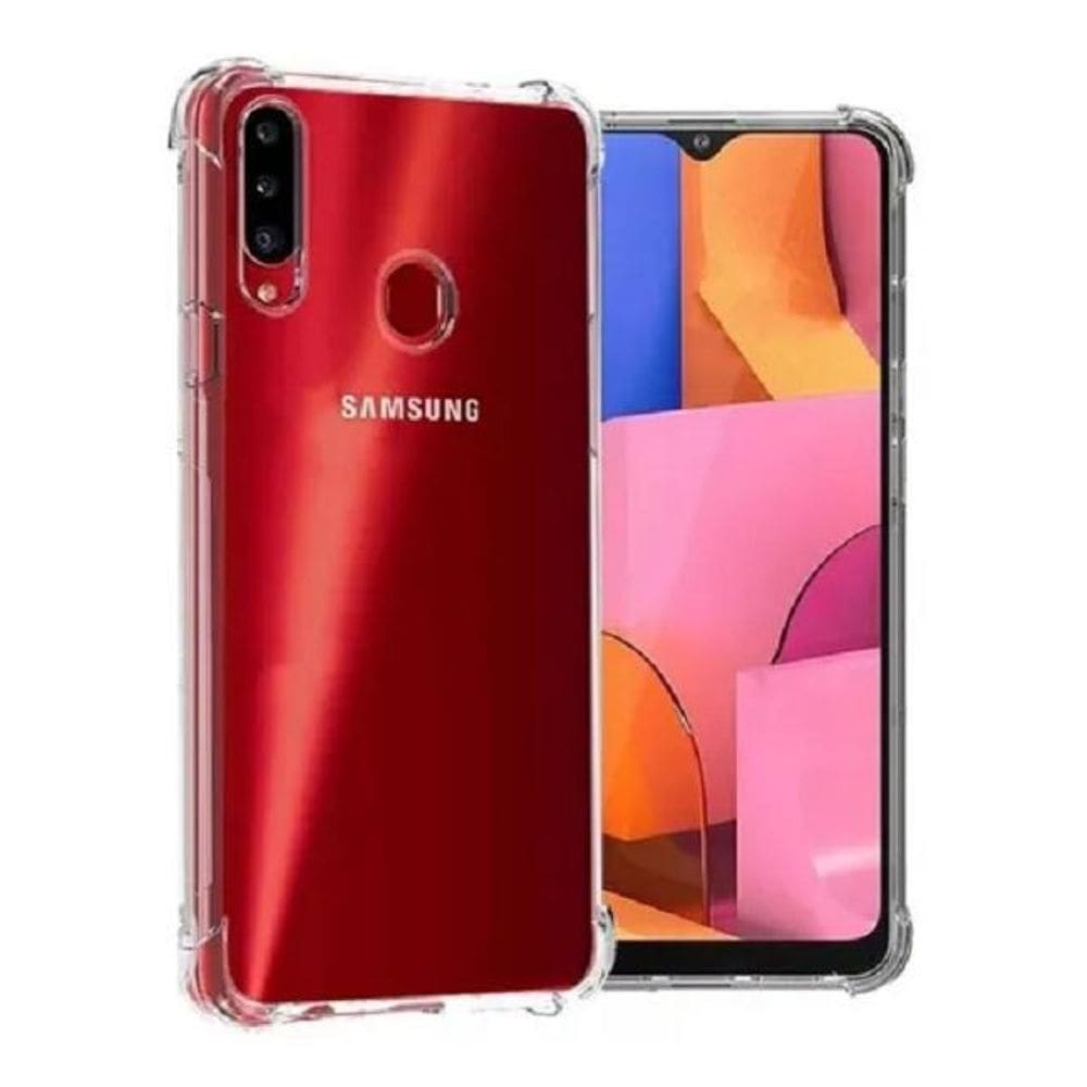 Capa Tpu Samsung A20 Antishock Transparente