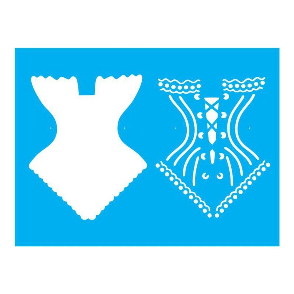 Stencil Tamako Espartilho - 15X20Cm - Ref A2178