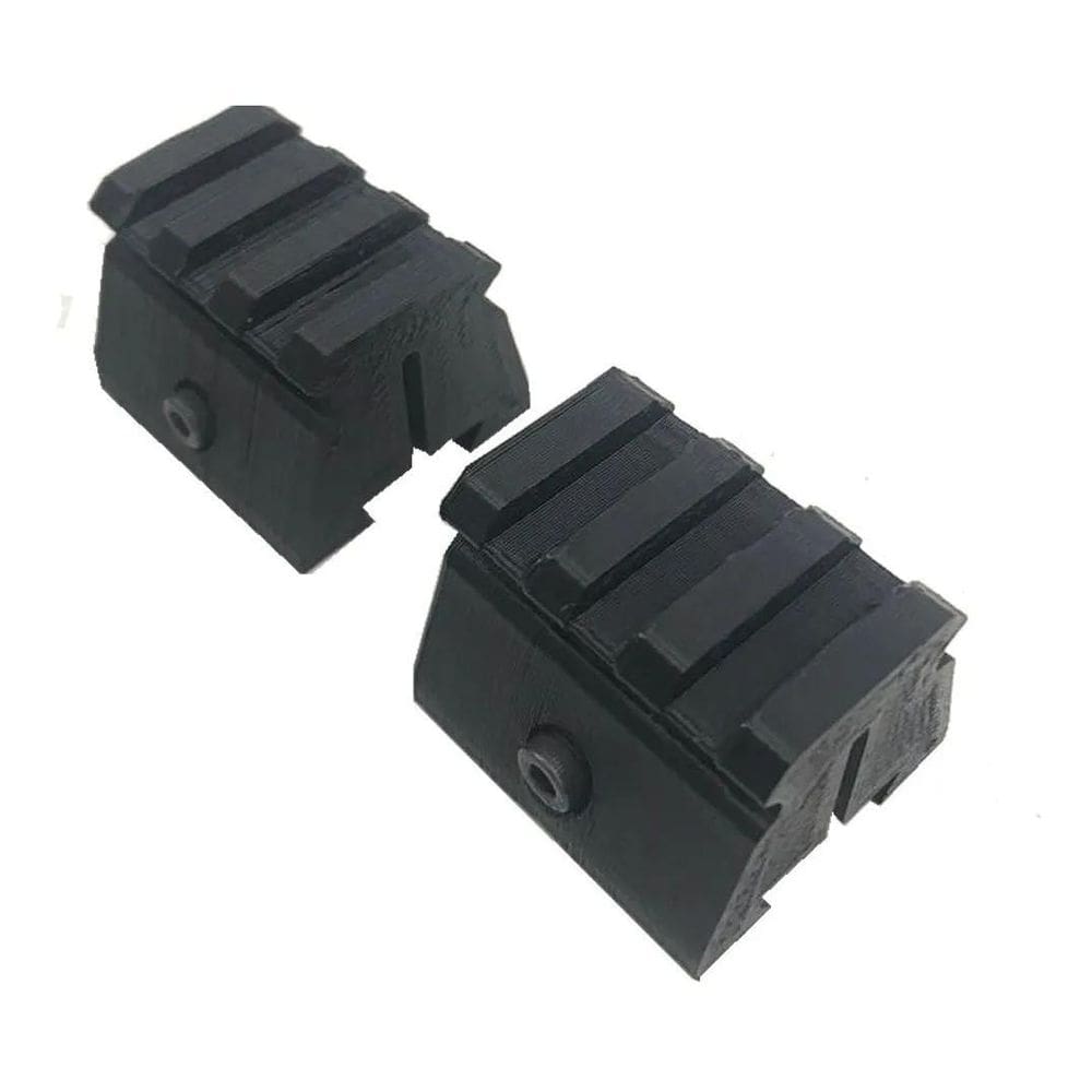 2 Conversor De Trilho 11Mm Para 22Mm Luneta Red Dot Mira