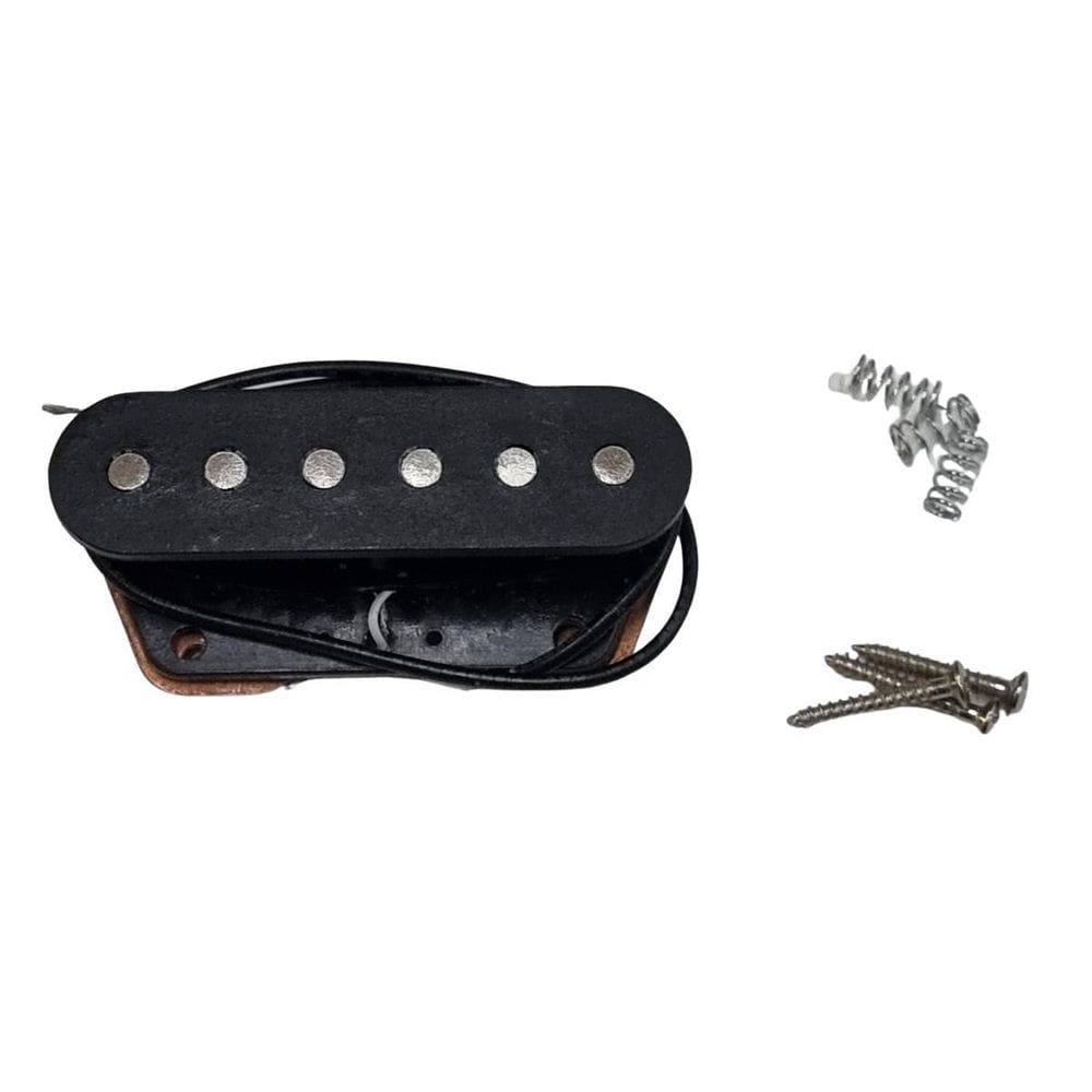 Captador Guitarra Tele Single Ponte Cerâmico Preto Hook