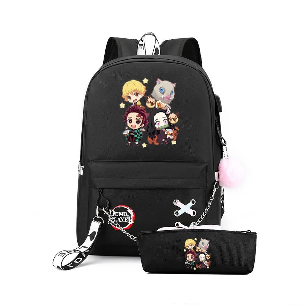 Mochila EZERKI Kpop preta rosa Lisa Jennie Rose JISOO