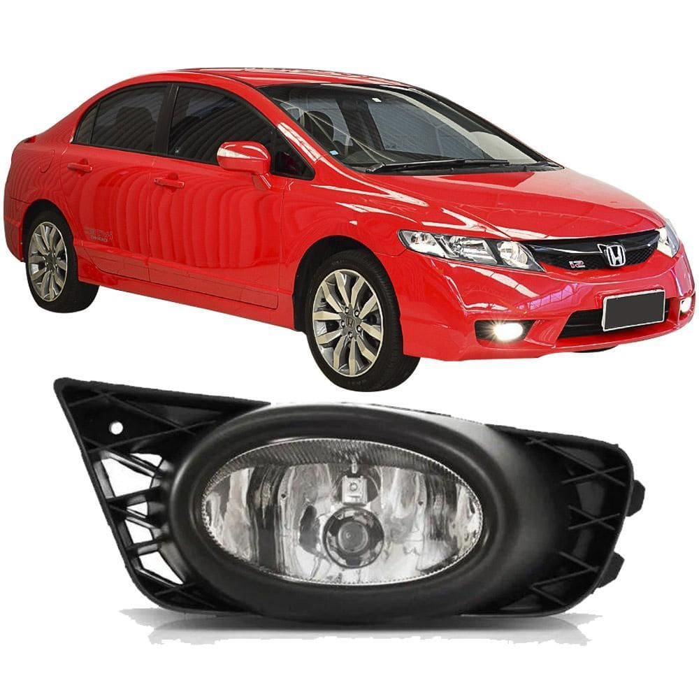 Farol Milha Civic 2009/2011 Direito