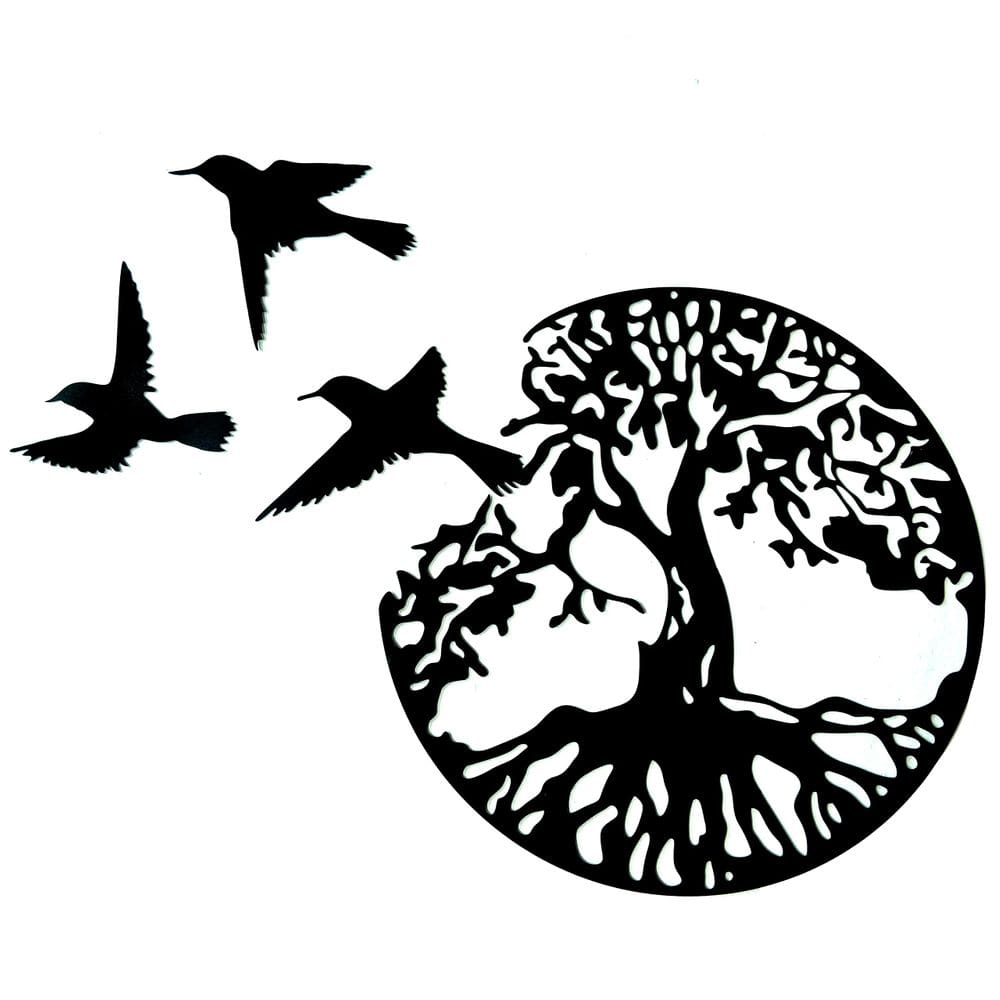 Decoración de Pared U/B PX-Fang Árbol de la Vida en Metal para Interior y Exterior