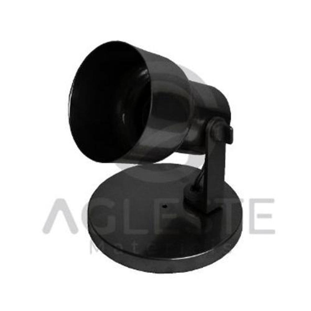 Spot Lumina Preto 1L Aluminio Nacional Iluminação Spot009/1