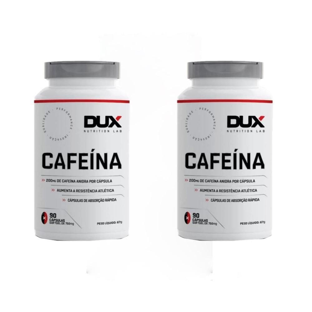 Termogenico Cafeina Emagre Seca Natural 90Caps Dux Nutrition