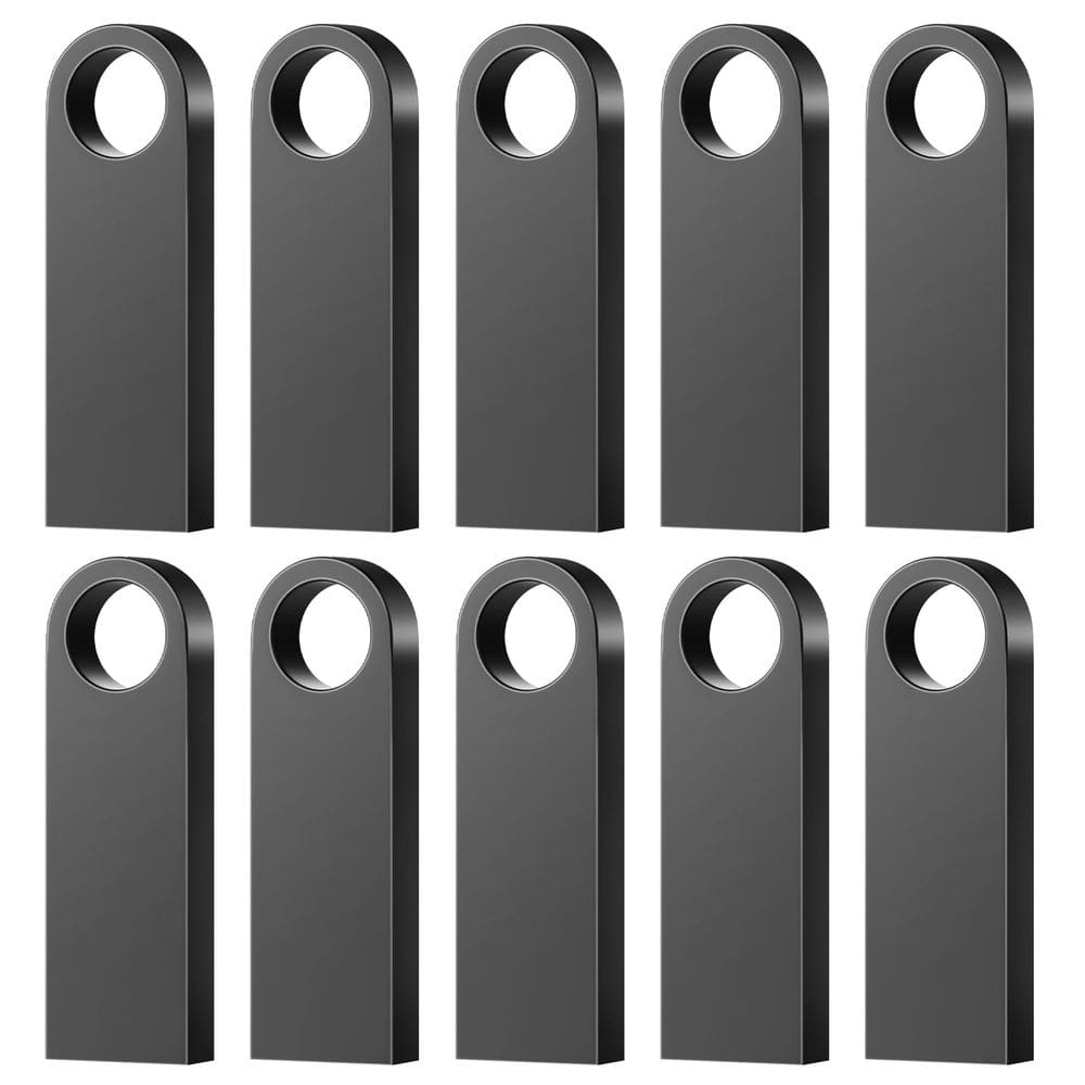 Unidade Flash USB Hrich 16GB USB 2.0 Memory Stick 10 peças