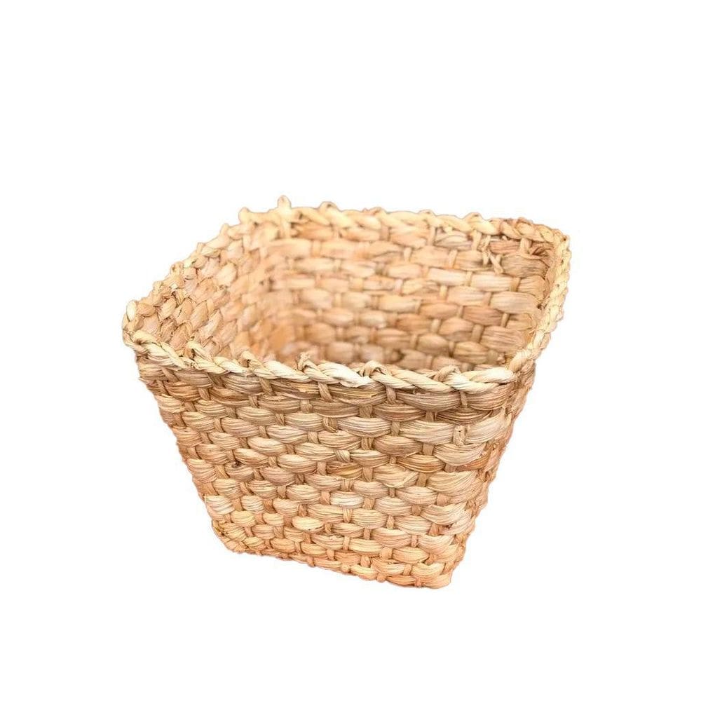 Cachepô Fechado Mole Em Palha