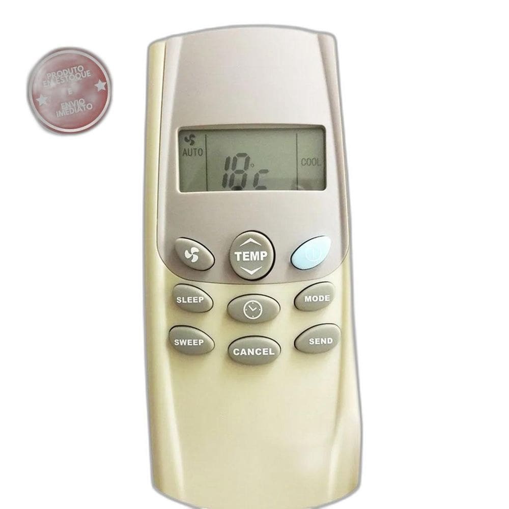 Controle Ar Condicionado Carrier 42Bqa060510Kc Compatível