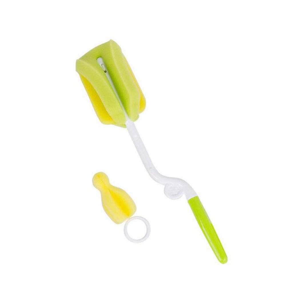 Escova para garrafas WOIWO Escova de uso duplo com bico de mamadeira WOIWO