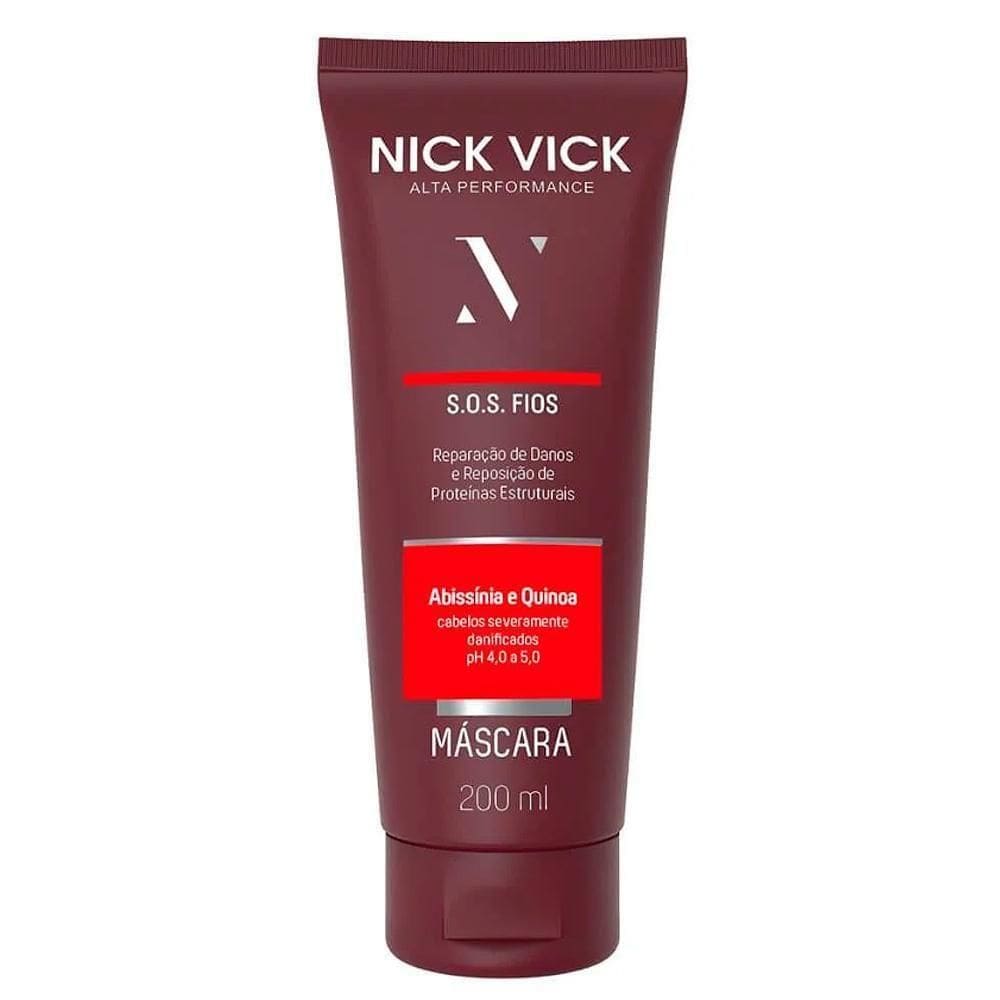 Mascara Sos Fios Nick Vick Alta Performance 200g