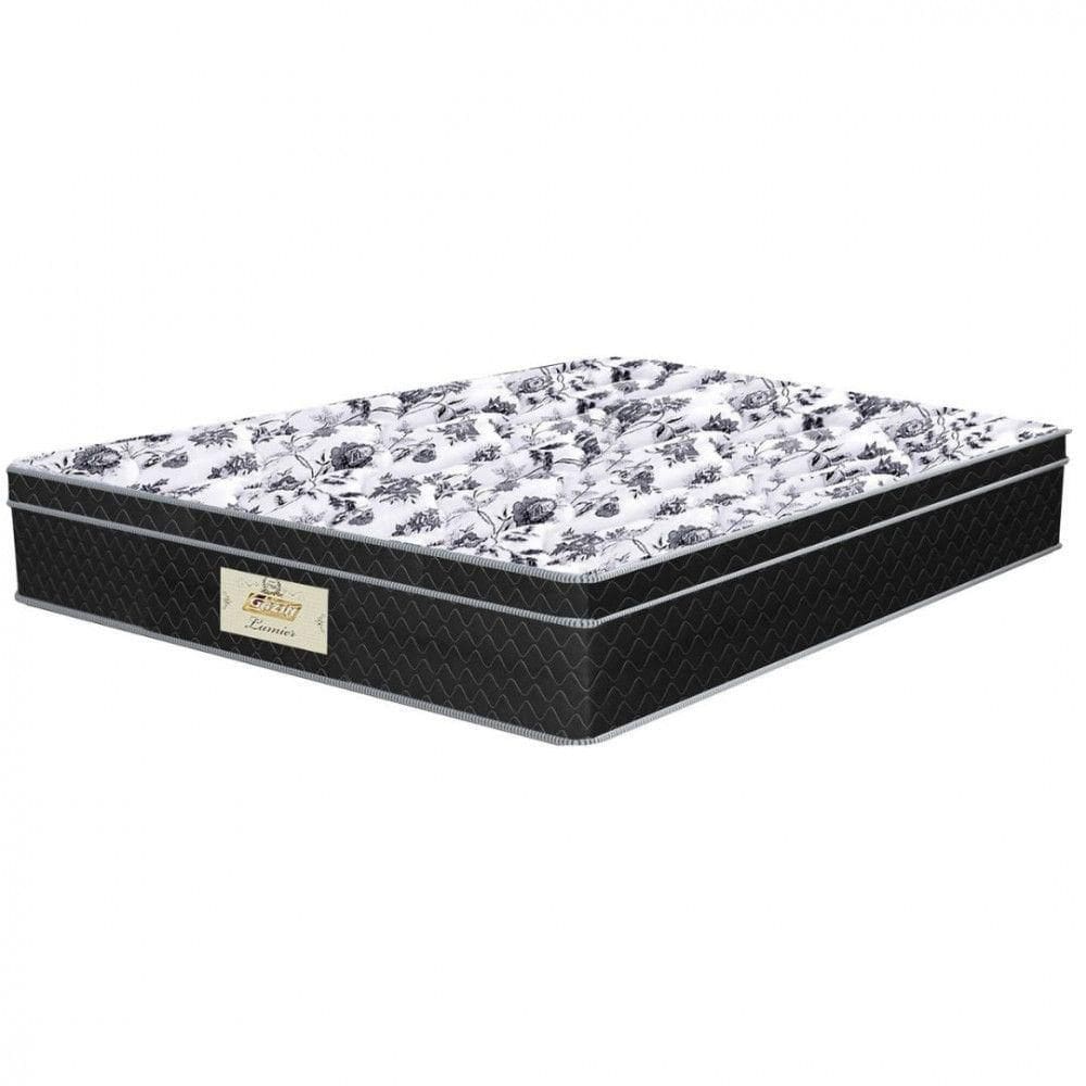 Colchão Casal Gazin Lumier Molas Bonel 1,38x1,88x0,20 Preto