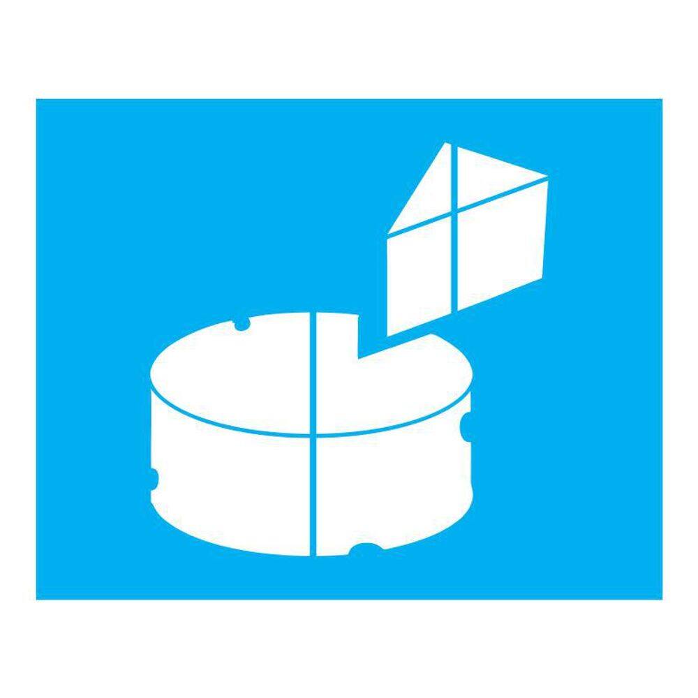 Stencil Tamako Queijo - 20X25Cm - Ref B450