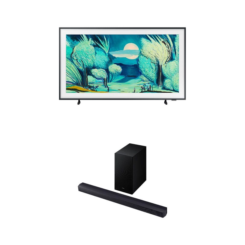Samsung Vision AI TV 55” The Frame 4K LS03F + Soundbar Samsung HW-B450F