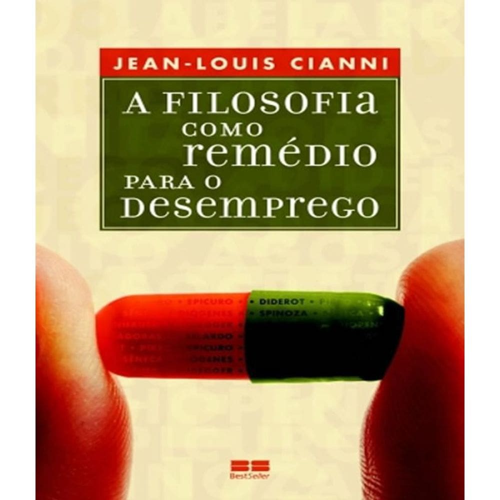 Livro Filosofia Como Remedio Para O Desemprego, A
