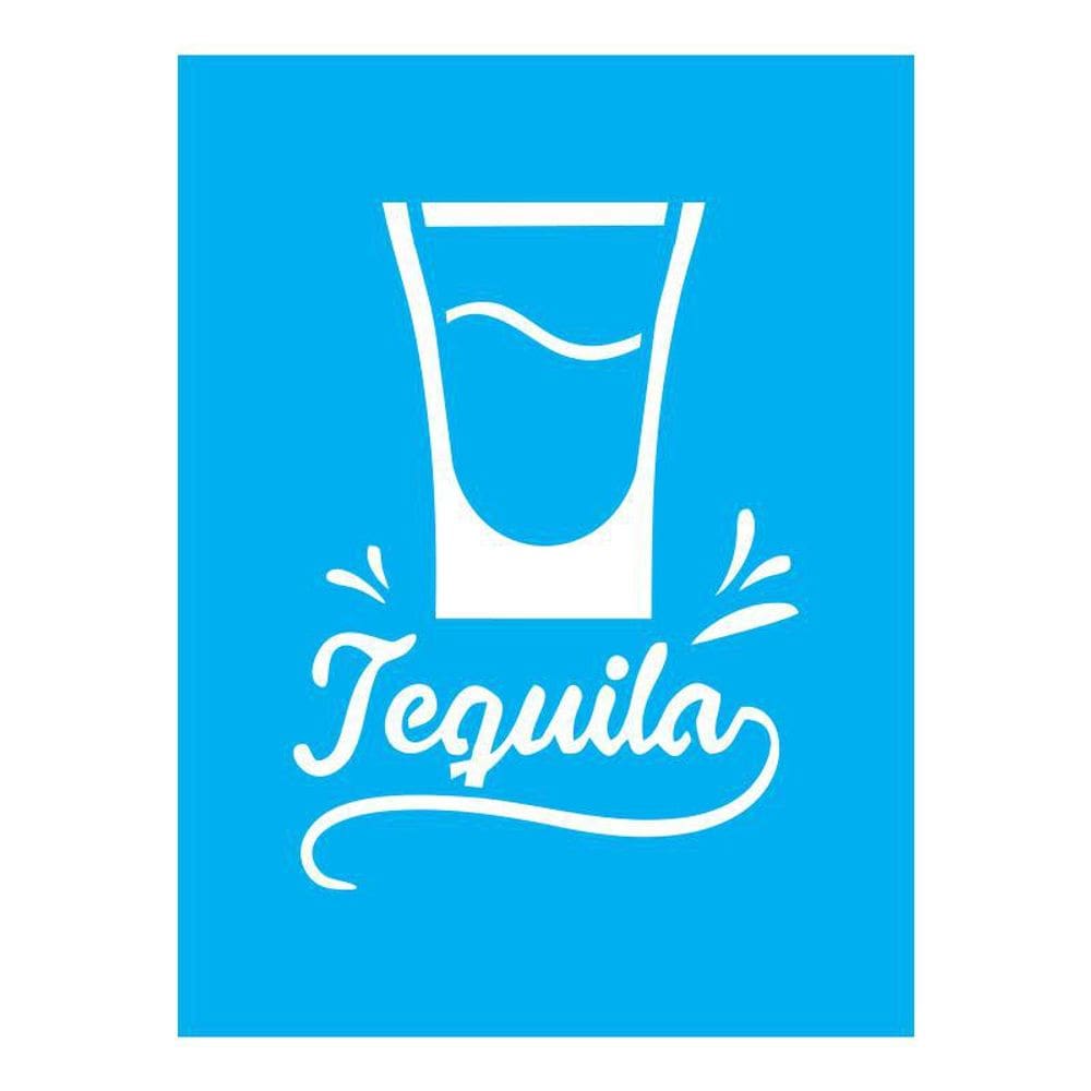 Stencil Tamako Tequila - 15X20Cm - Ref 8922
