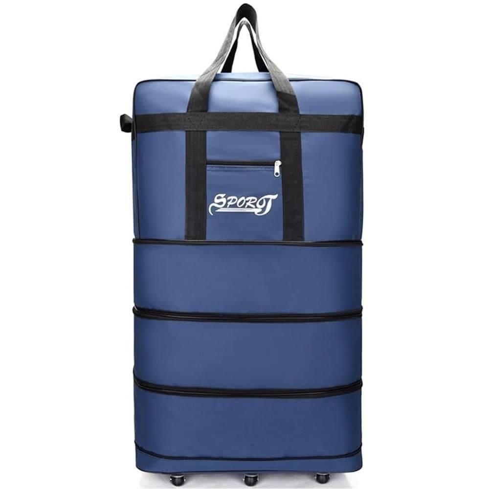 Bolsa Sacola De Viagem Mala Rodinhas Expansivel 4 Em 1 Mochila Gigante Compras Impermeavel Carrinho