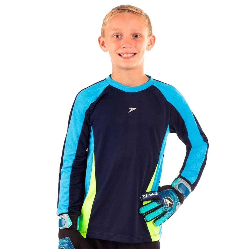Camisa de Goleiro Poker Invicto Manga Longa Infantil