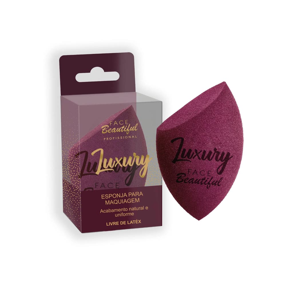 Esponja para Maquiagem Luxury -  Face Beautiful