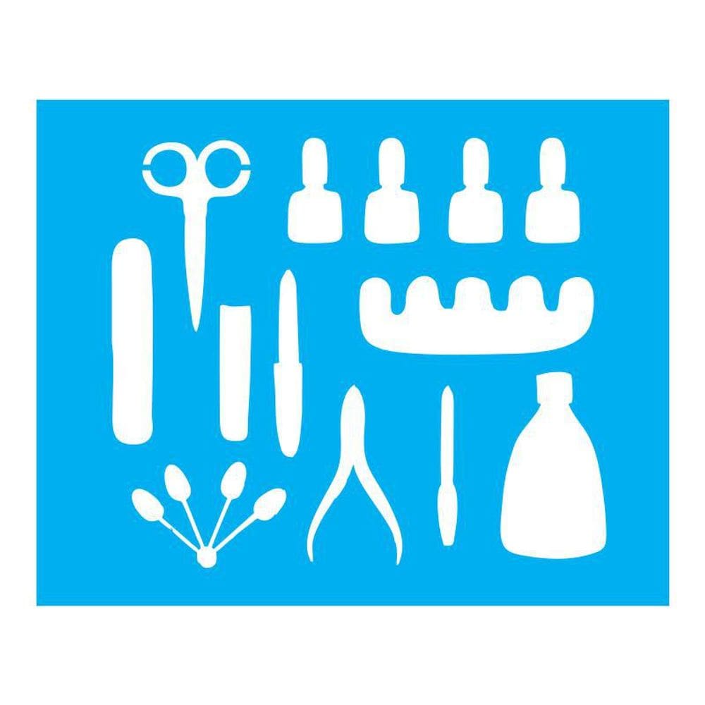 Stencil Tamako Cosméticos - 20X25Cm - Ref B519