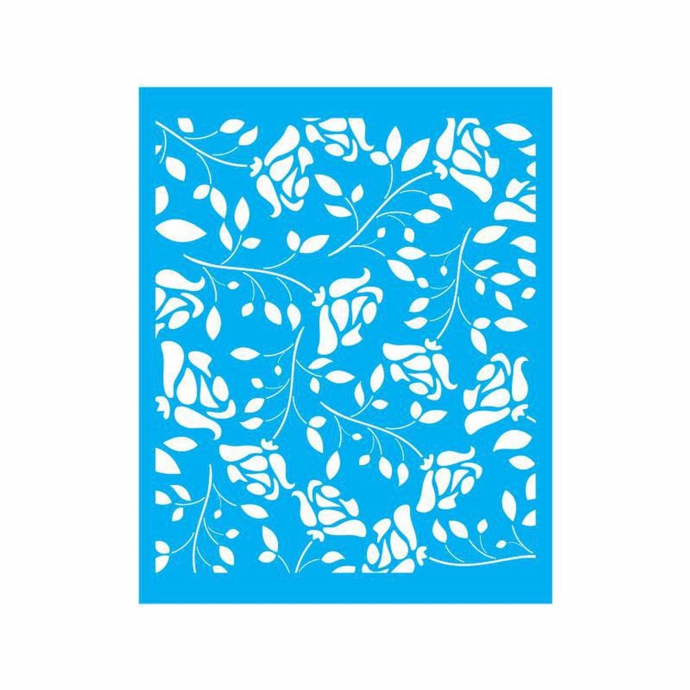 Stencil Tamako Floral - 20X25Cm - Ref 9043