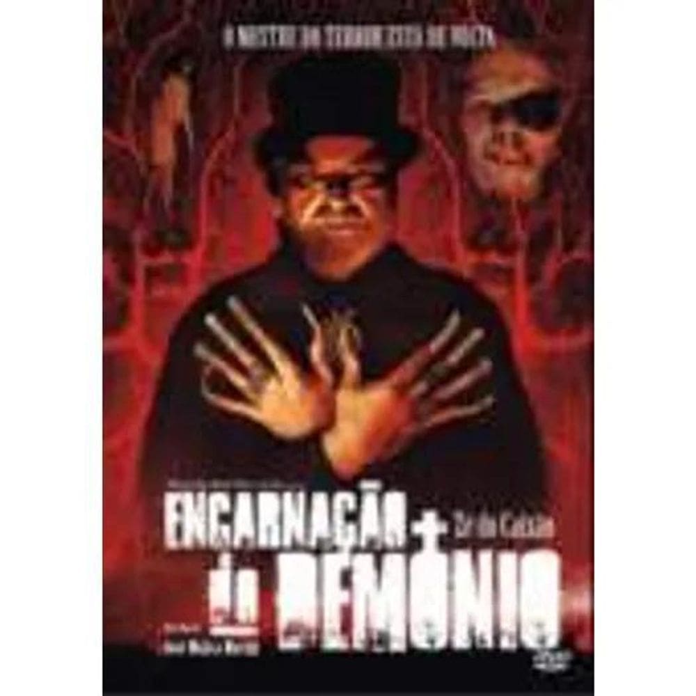 DVD Encarnação Do Demônio  ZÉ DO CAIXÃO  - Terror Brasileiro