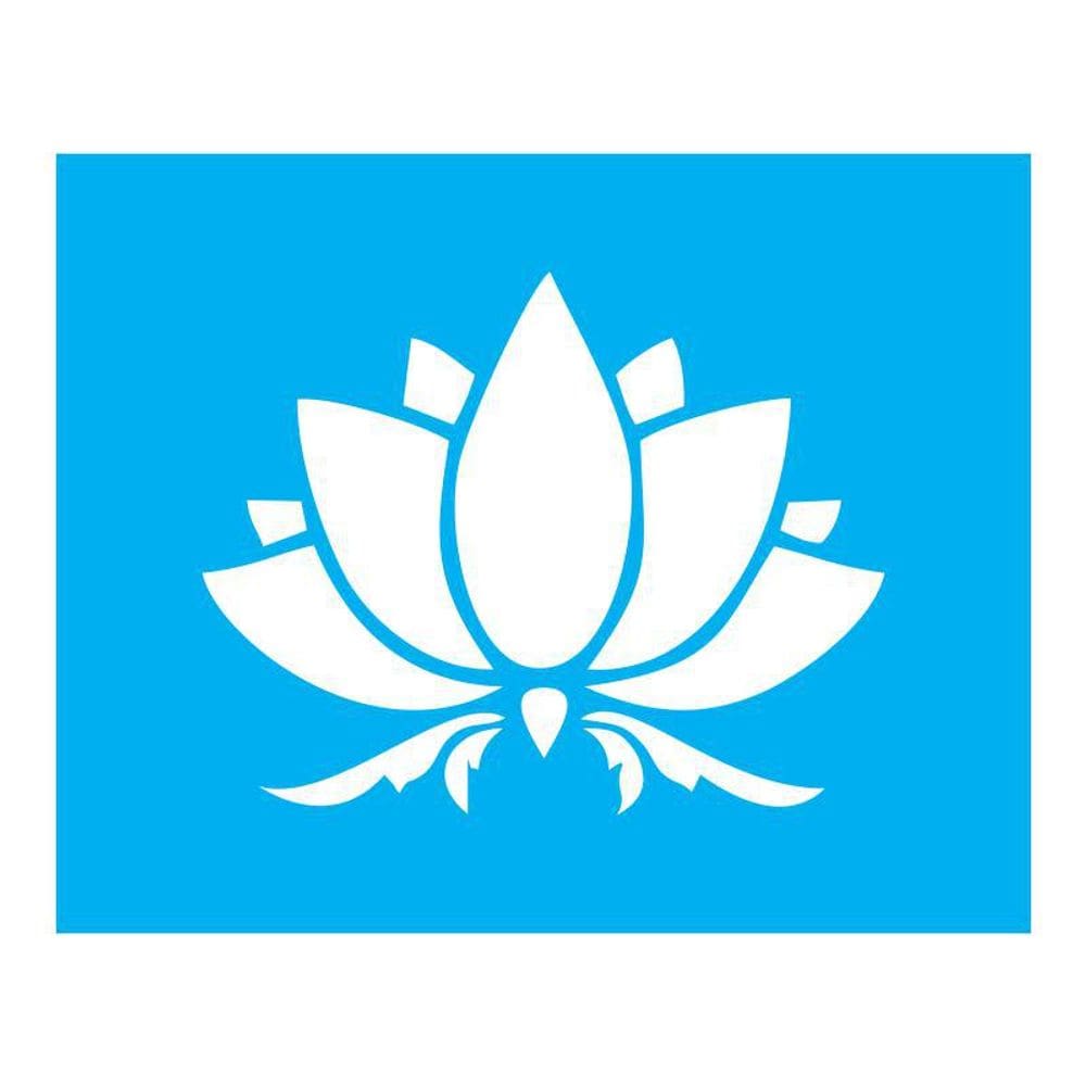 Stencil Tamako Floral - 20X25Cm - Ref B561