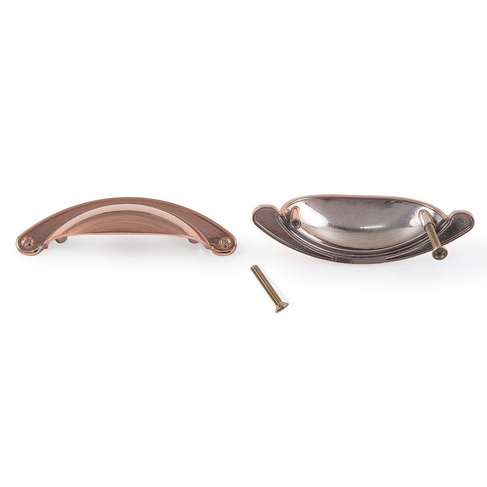 Puxador Concha Com 1 Puxadores Coloniais Para Móveis Cozinha