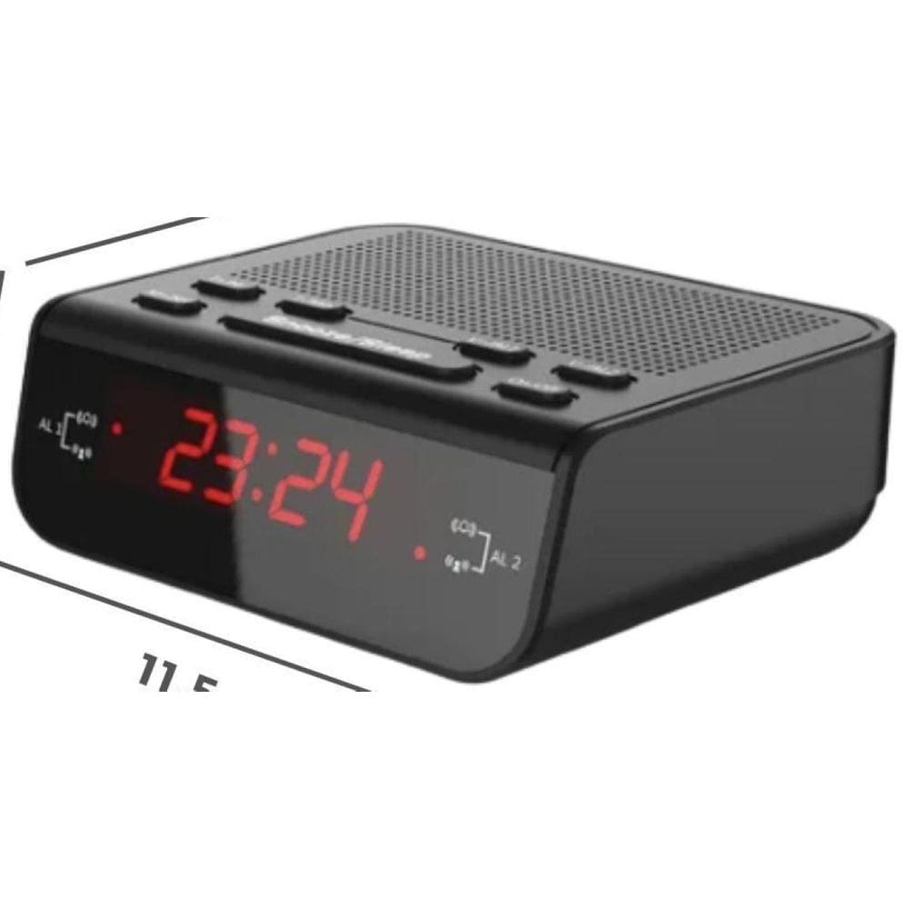 Despertador Digital Mesa: Rádio Am/Fm Lelog 671 Estilo