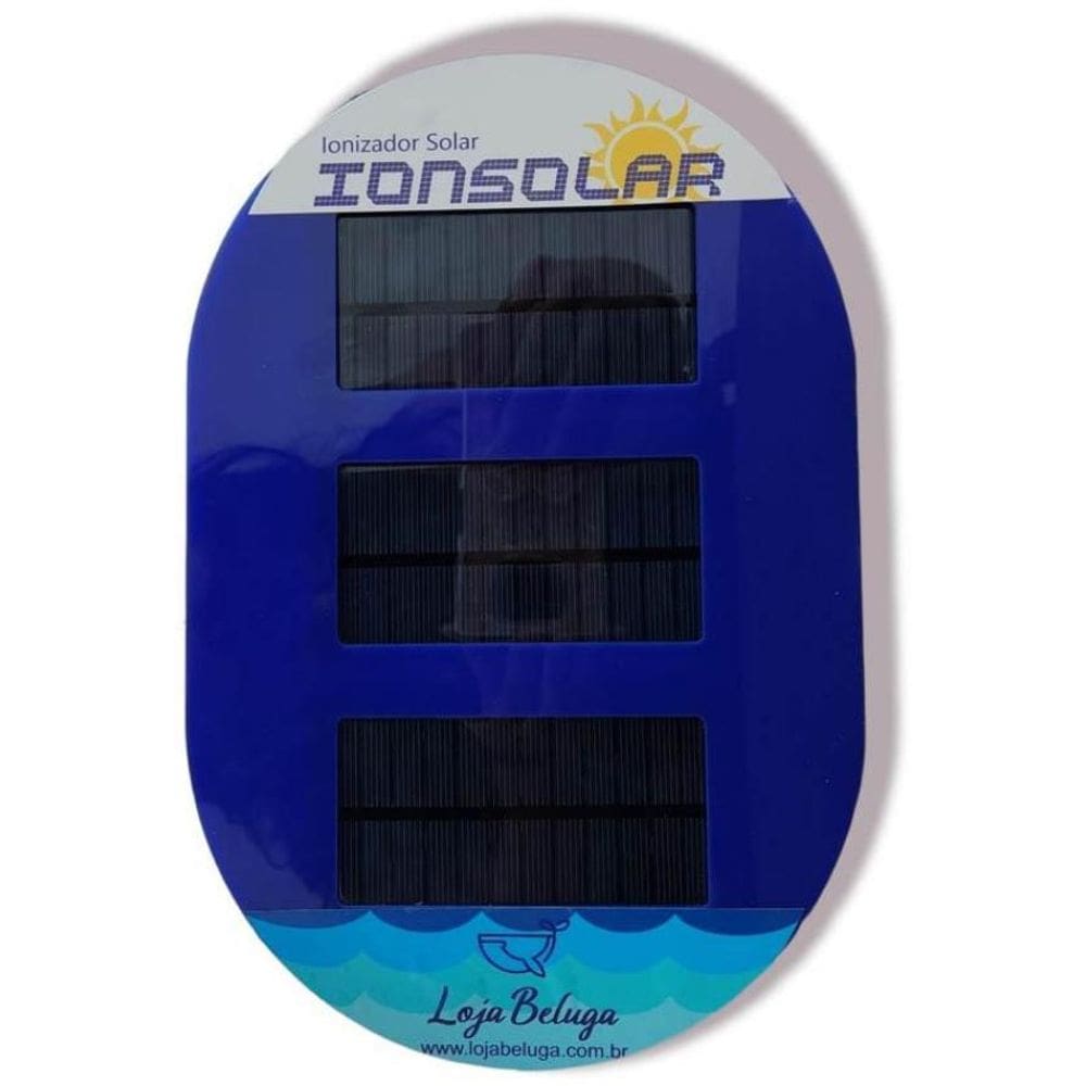 Ionizador Solar Flutuante Triplo Para Piscina - 200.000L