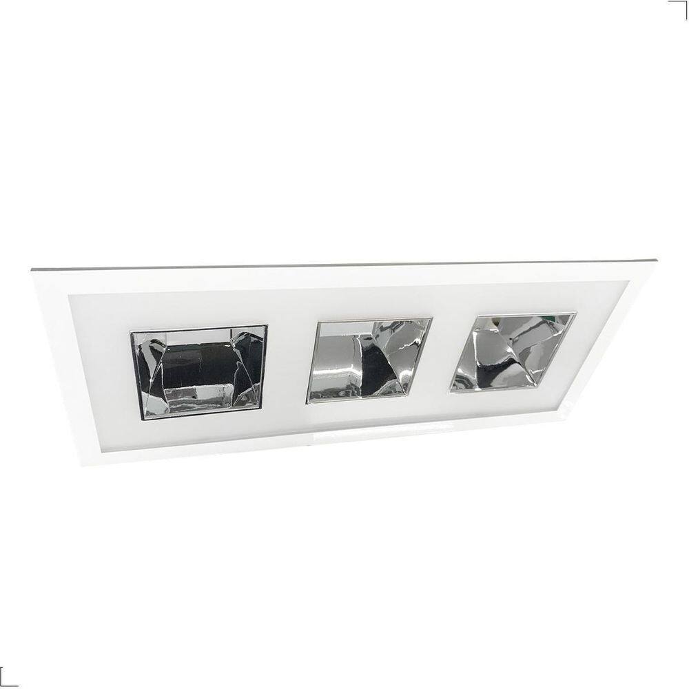 Luminária Bonin 8062 Branco 4x E27 25W 127-220V  60cm