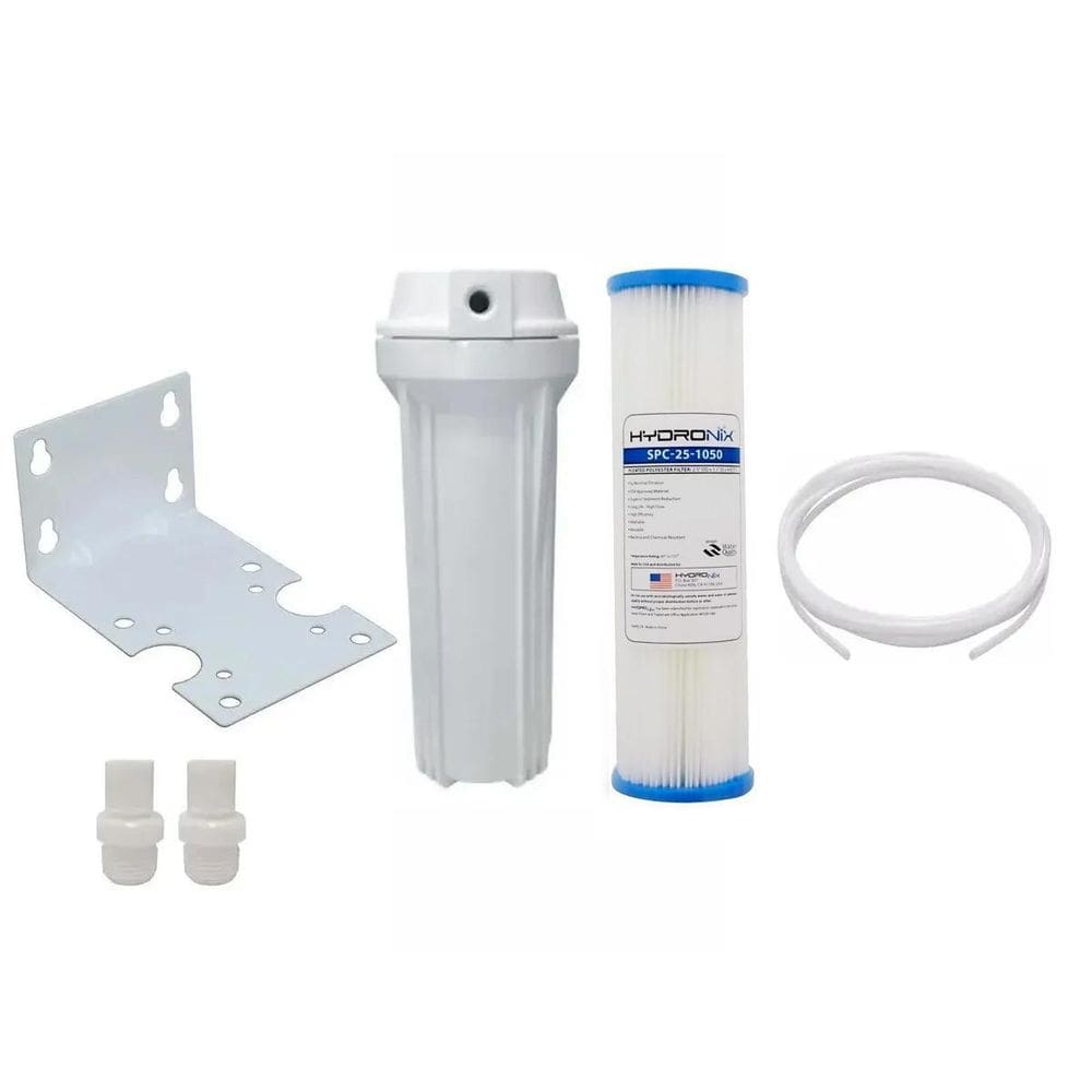 Estágio Extra Carcaça 10 Com Cartucho Plissado 50 Micras