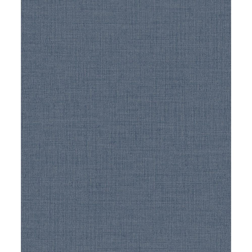 Papel De Parede Icon Aspecto Têxtil Azul Ic1015