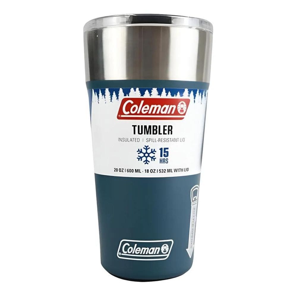 Coleman Copo Termico De Cerveja Inox Com Abridor Azul 600Ml