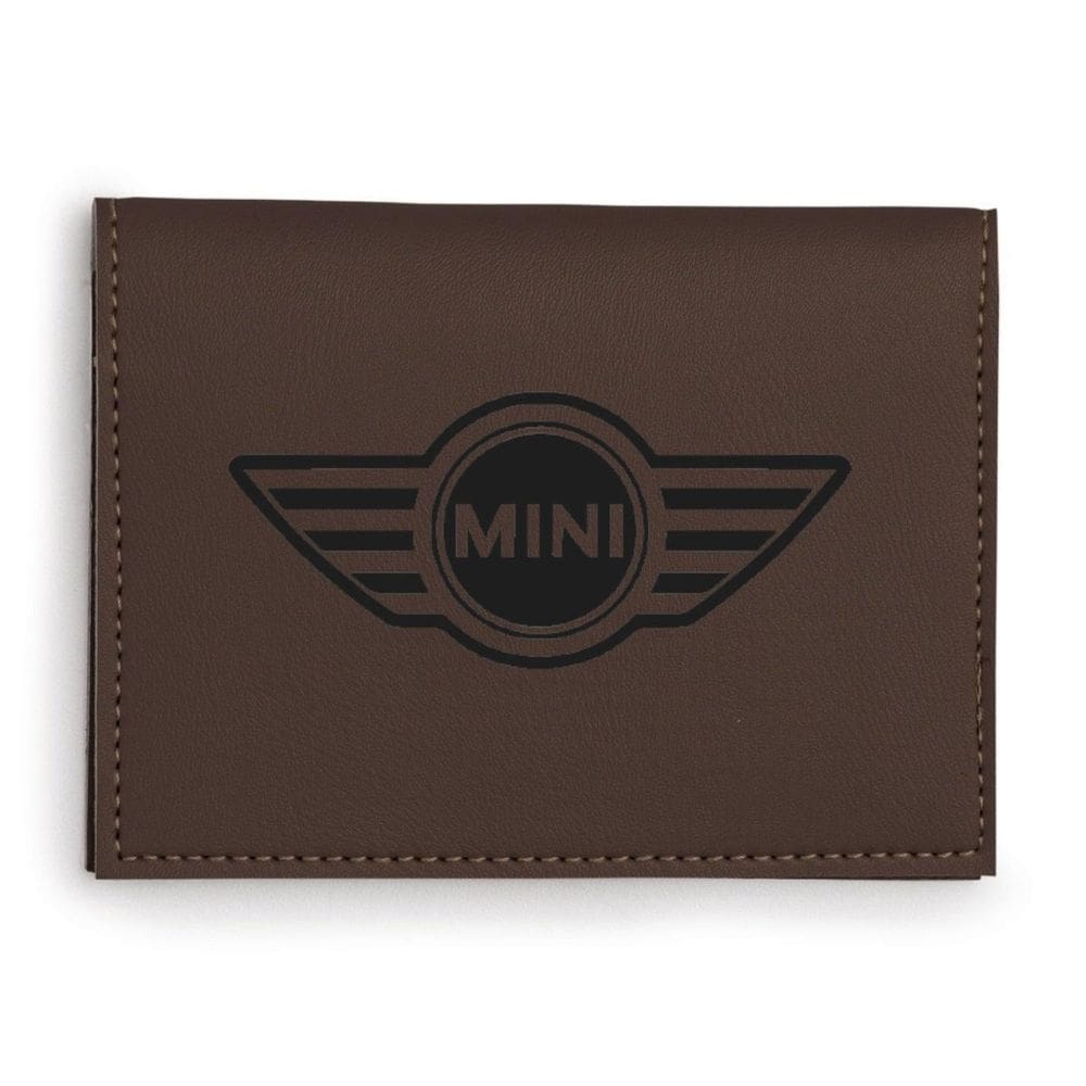 Carteira Masculina Porta Cartôes Identidade Para Mini Cooper