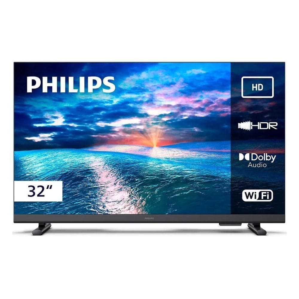 Smart TV Philips 32” HD Google TV 32PHG691078