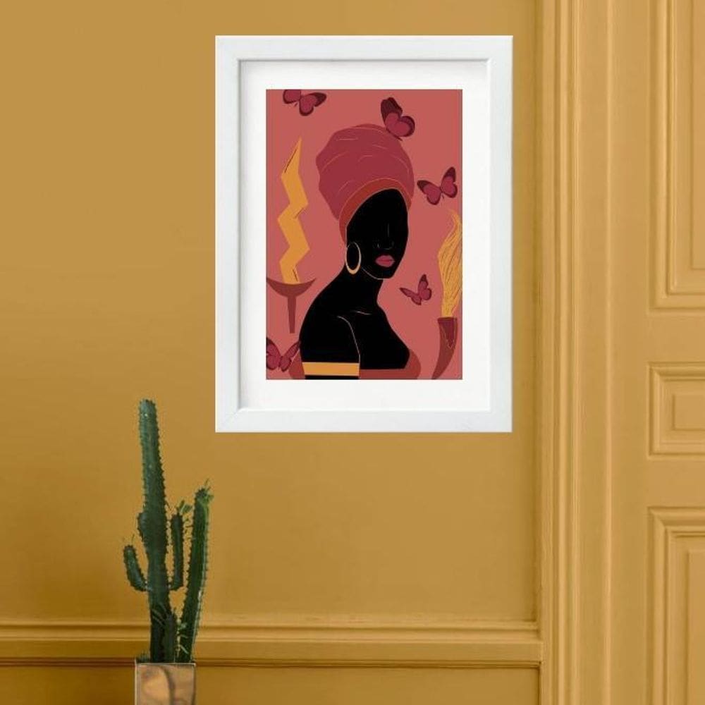 Quadro Iansã Rosê - 60X48Cm