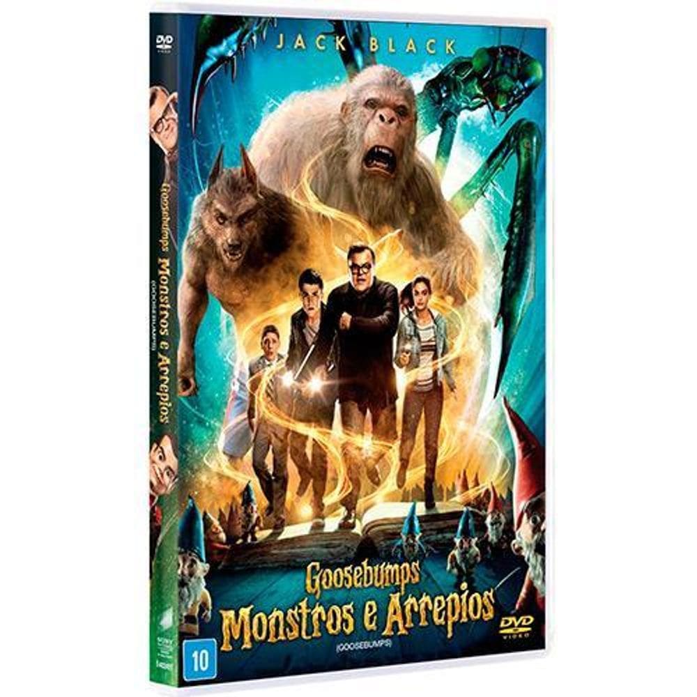 Dvd Goosebumps Monstros E Arrepios