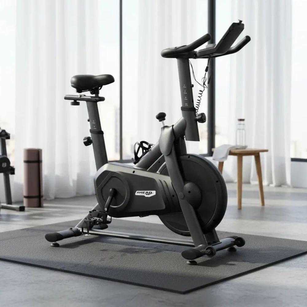 Bicicleta Spinning Profissional Até 150kg Ahead Sports Com Display Digital