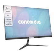 Monitor Concórdia Empresarial 24" H238L 100hz IPS Led Full Hd Hdmi DP Vesa SRGB 100%