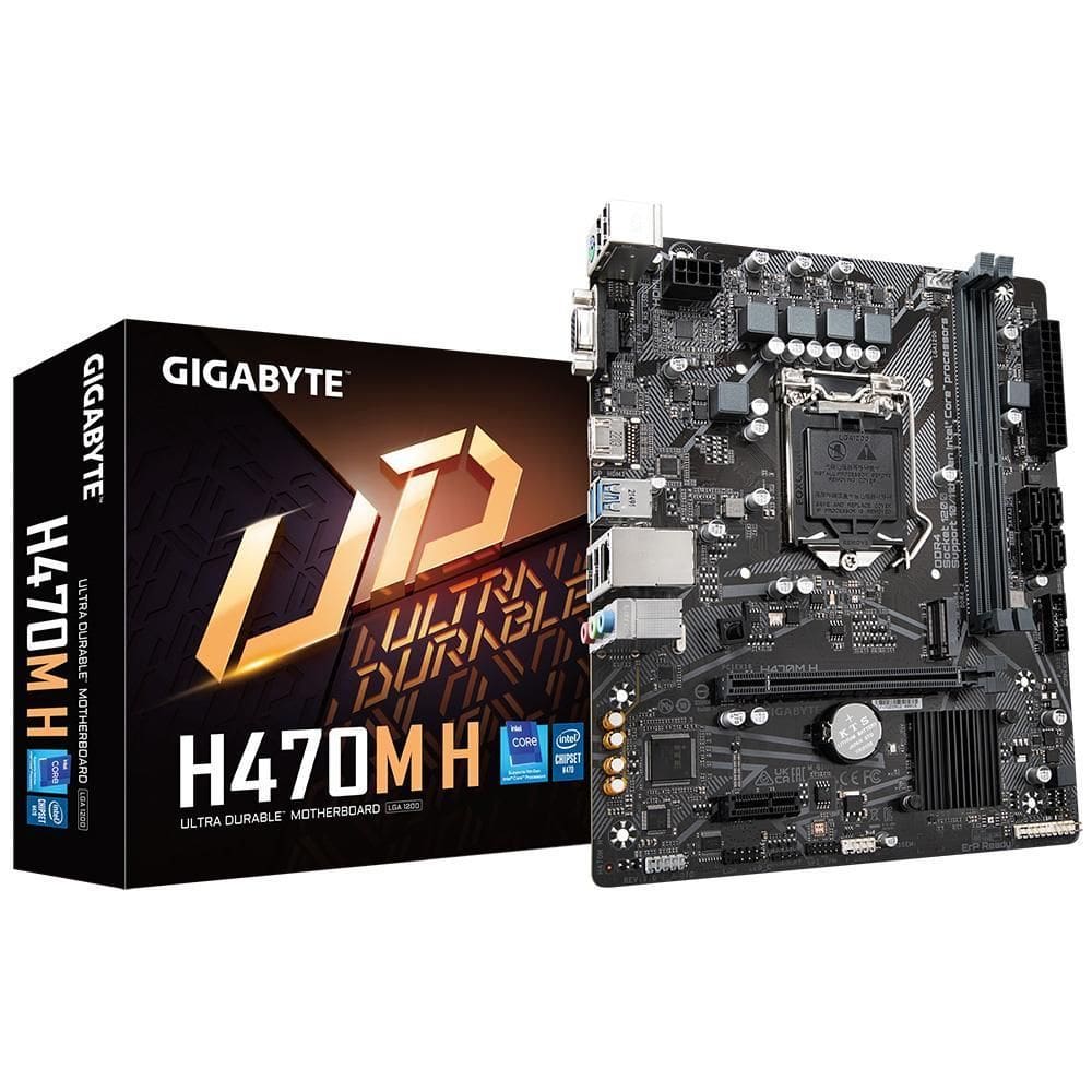 Placa Mãe Gigabyte H470M H Socket Lga 1200 / Ddr4