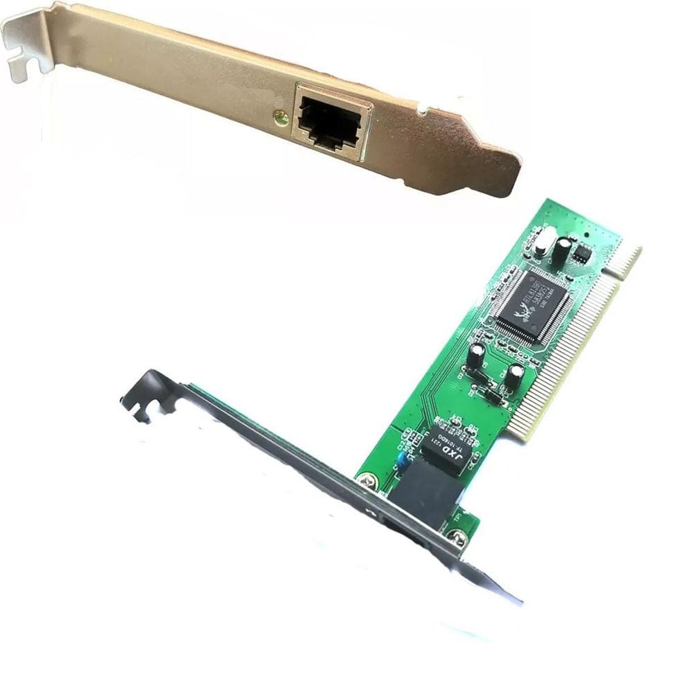 Placa De Rede Pci Para Pc Ethernet Lan