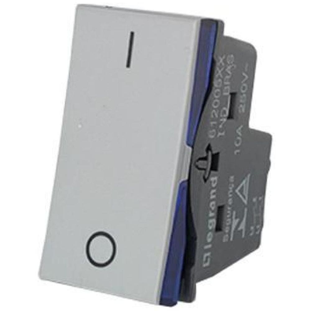 Módulo Interruptor Bipolar Simples - Pial Plus + Cinza