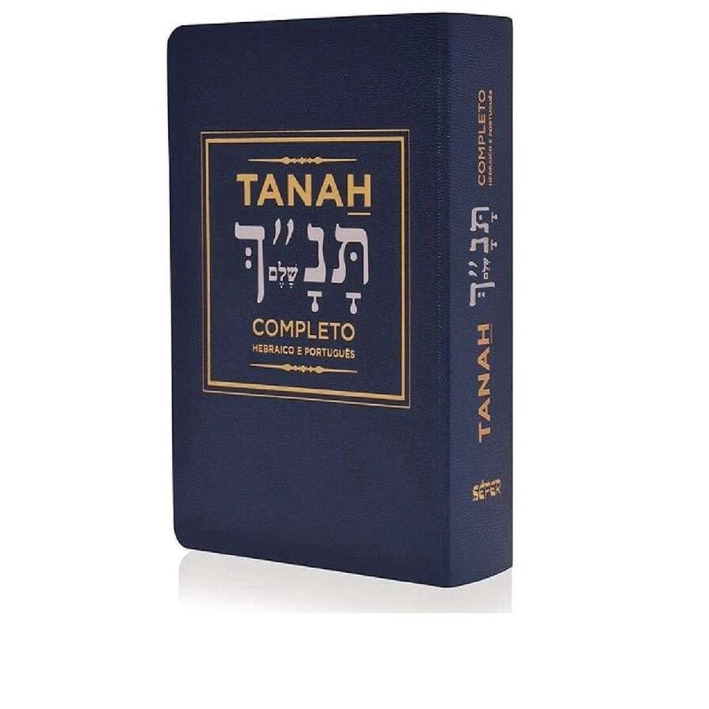 Bíblia Hebraica Tanah Completa Hebraico E Português Azul