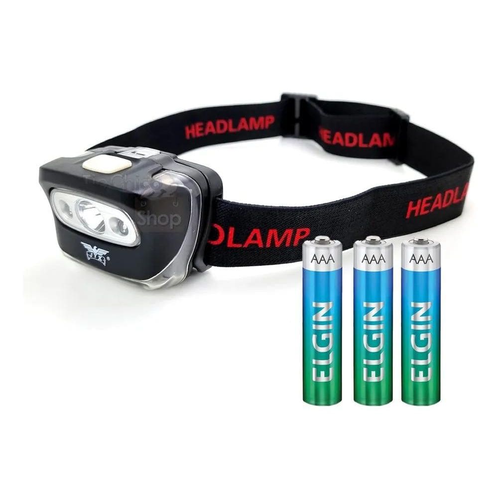 Lanterna De Cabeça Pilha Ideal Para Legendarios 20Hrs De Luz