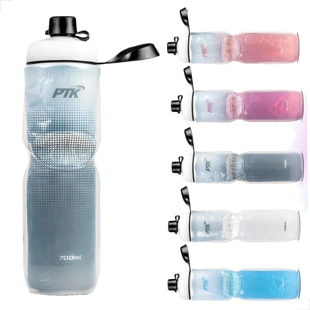 Garrafa Caramanhola 700Ml Squeeze Térmica Gelada Bicic Bran