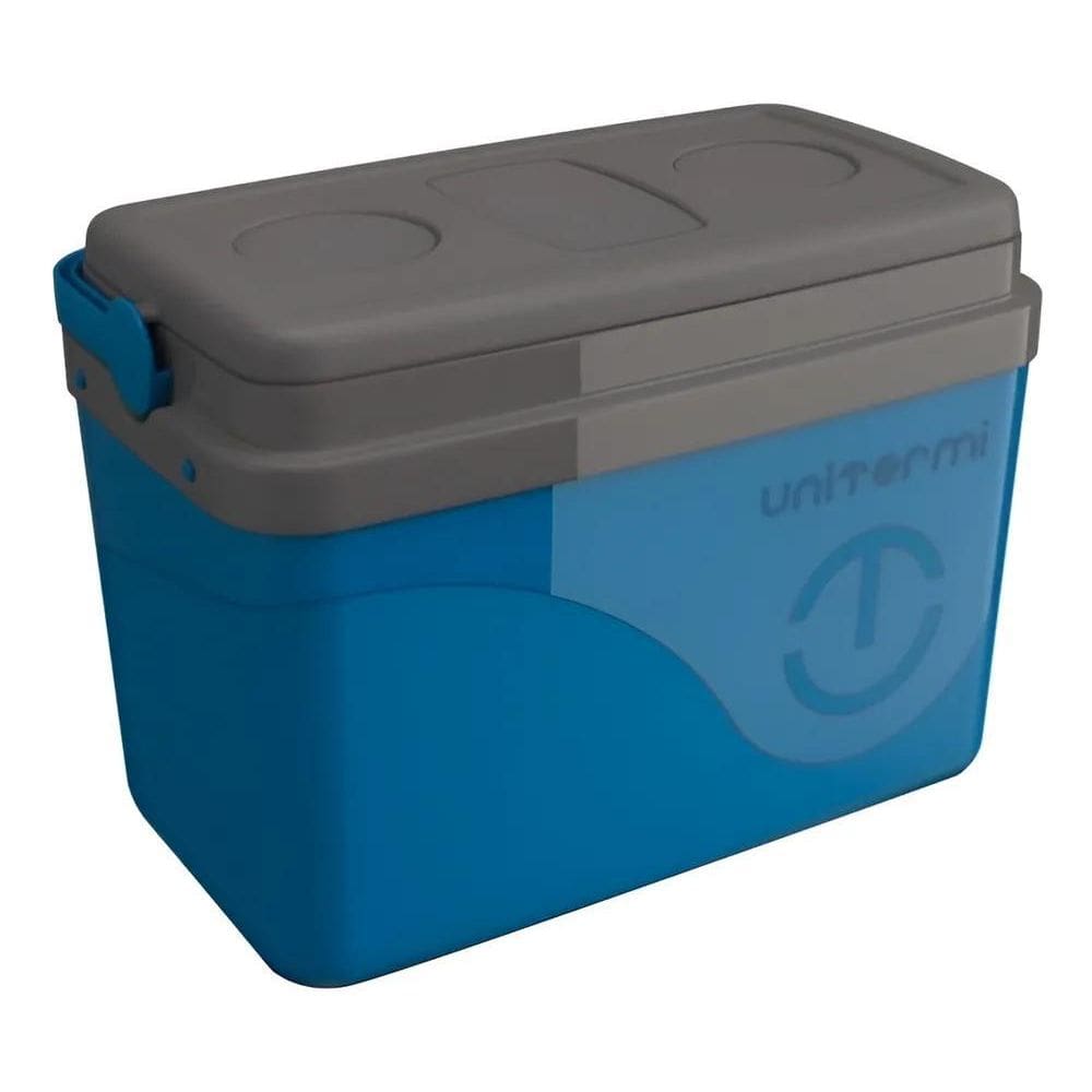 Caixa Térmica Cooler 7,5L Praia Festa Cerveja Camping Azul
