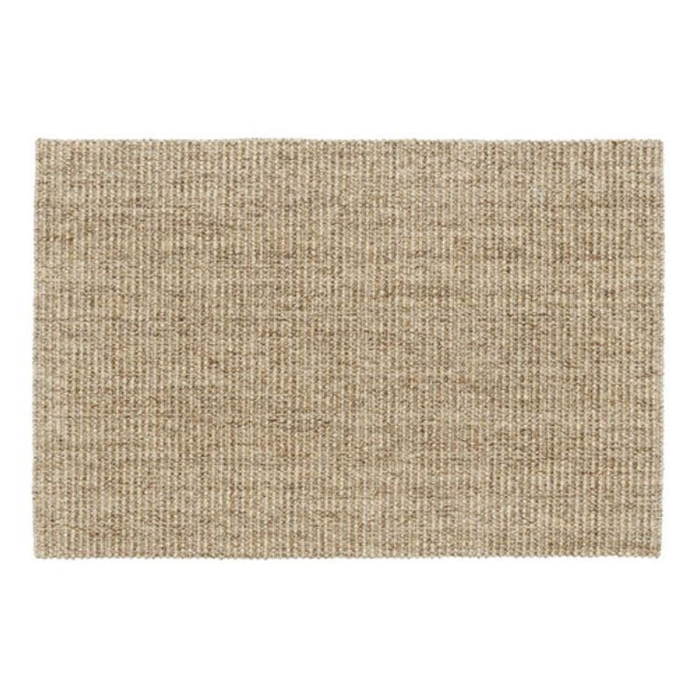 Tapete Capacho Retangular Liso Sisal Bege 0,4X0,6M Apaeb