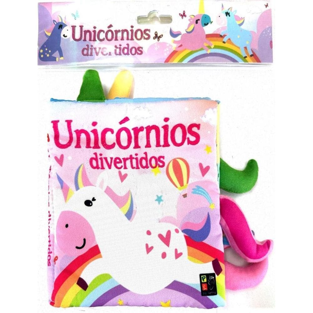 Livro De Tecido Unicornios Divertidos Volume 1