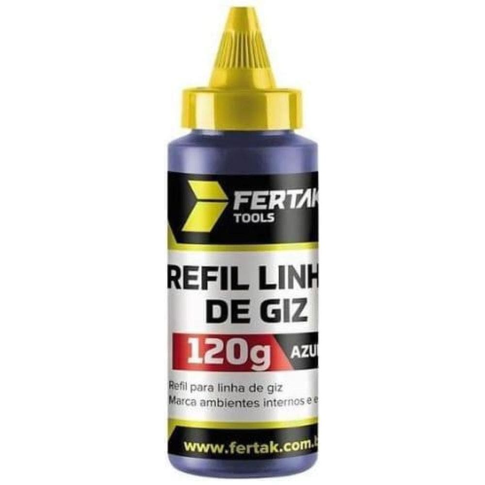 Refil Para Linha De Giz 120G Fertak Azul