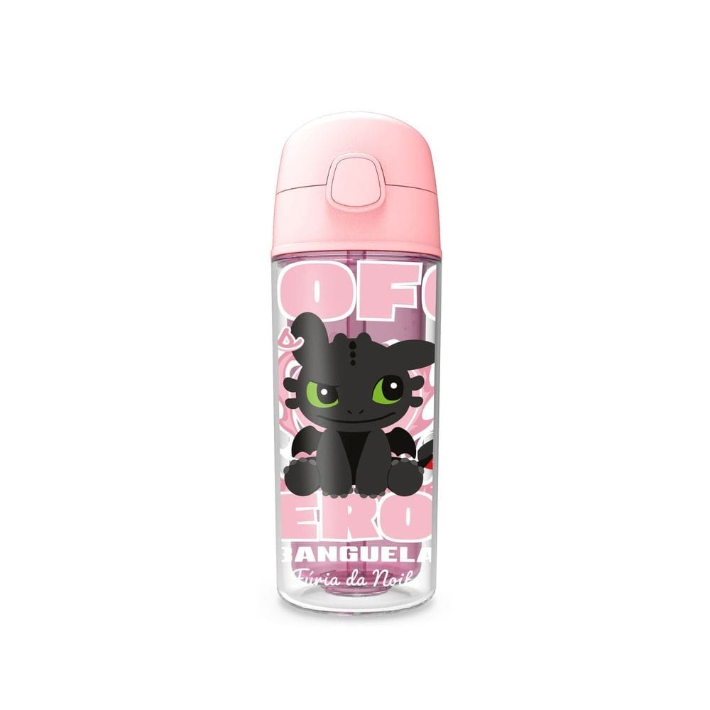 Garrafa infantil Escolar Pop Como Treinar o Seu Dragão 270ml